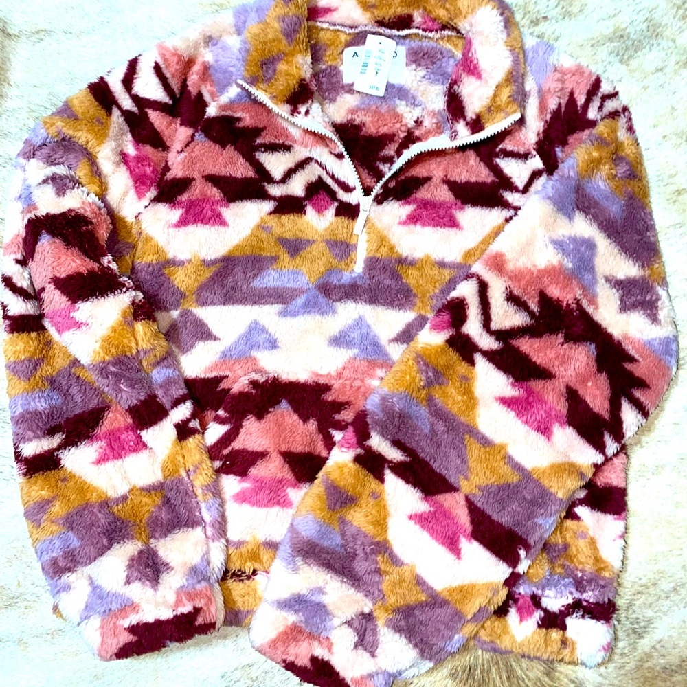 Sherpa pullover